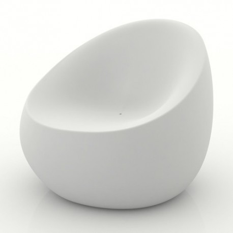 Stone armchair Vondom white