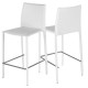 Lot de 2 Chaises Plan de Travail Blanche KosyForm