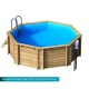 Piscine en Bois Hors-Sol Tropic 414 Octogonale BWT myPOOL