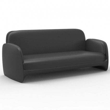 Canapé Sofa Vondom Pezzettina Anthracite Mat