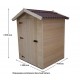 Gartenhütte Duramax WoodStyle Premium 10.56m ² PVC