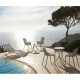 Lot de 4 Tables basses Vondom Ibiza noir Manta