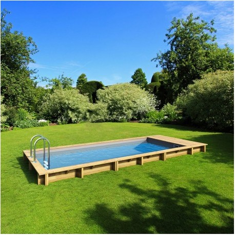 Urban Pool Procopi wooden 600 x 250 x H 133 Automatic Coverage