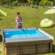 Schwimmbad Holz für Kinder Pistoche 2 x 2m