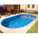 Piscine Ovale Ibiza Azuro 12mx6m H150cm Enterrée