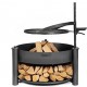 Viking King Brazier and Tripod 80cm with Stainless Steel Grill