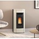 Stufa a pellet ventilata La Nordica Extraflame Klaudia 8kW Nero