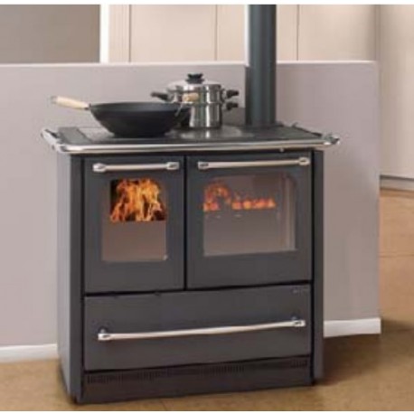 Houtkachel Nordica Extraflame Sovrana Easy 2.0 9kW zwart