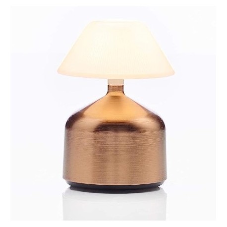 Table Light Imagilights Led Maiden Small Conical Sand Bronze