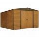 Metal Garden Shed Habrita 313x370xh198 imitation wood