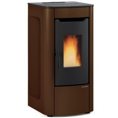 Geventileerde pelletkachel La Nordica Extraflame Sabry Prestige Line 7kW Zwart