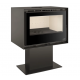 Ferlux Enya 49 central foot wood stove 8.2 kW