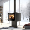 Ferlux Enya 80 central foot wood stove 9.6 kW