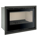 Ferlux Teide 80 Panoramic 9.6 kW Turbo Ventilated Wood Burning Insert