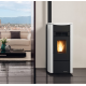 Extraflame Giusy Evo 2.0 7kW fogão a pellets ventilado Borgonha