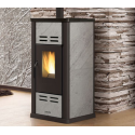 Poêle à granulés ventilé Extraflame Serafina Petra Evo 8kW pierre naturelle