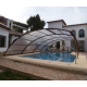 Abri de Piscine Bas Lanzarote Abrisol amovible 10.8x4.7m