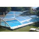 Abri de Piscine Bas Lanzarote Abrisol amovible 12x4.7m