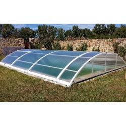 Lage Pool Behuizing Lanzarote Verwijderbare Shelter 13x6.7m