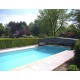 Capri 8.55x5m Trackless Telescopic Pool Enclosure