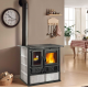 Kaminofen La Nordica Rosa Sinistra Reverse 9kW Naturstein