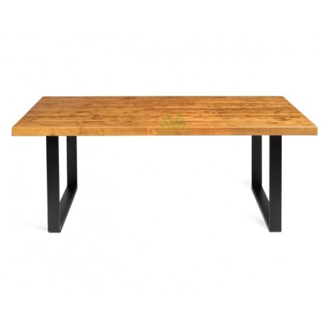 Annette Premium Mesa de Comedor de Madera 1.6x0.96m Color Roble