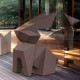 Statua di design del coniglio Usagi Origami Vondom