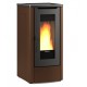 La Nordica Extraflame Dahiana VFS 10 kW geventileerde bronzen pelletkachel