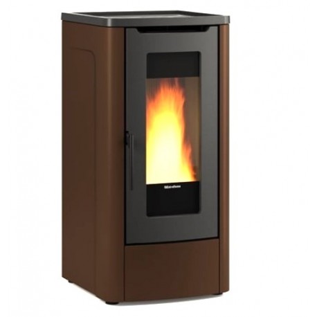 La Nordica Extraflame Dahiana VFS 10 kW Fogão Ventilado a Pellets de Bronze