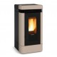 La Nordica Extraflame Lucia 12 kW Ventilated Pellet Stove Taupe