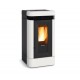 Pellet stove La Nordica Extraflame Dahiana VFS 10 kW ventilated Ivory