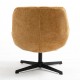 Ena Swivel Fabric Ena Armchair VeryForma