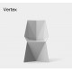 Conjunto de Mesa e 2 Cadeiras Vertex Vondom Branco