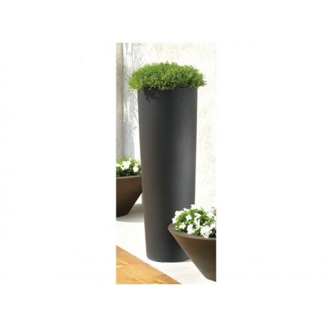 Pots of outside Lago Anthracite BaySeasons Design